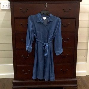 Denim dress 3/4 sleeves
